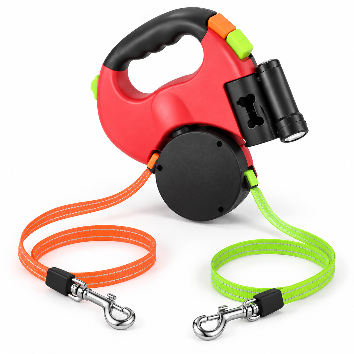 DuoWalk Retractable Dual Dog Leash